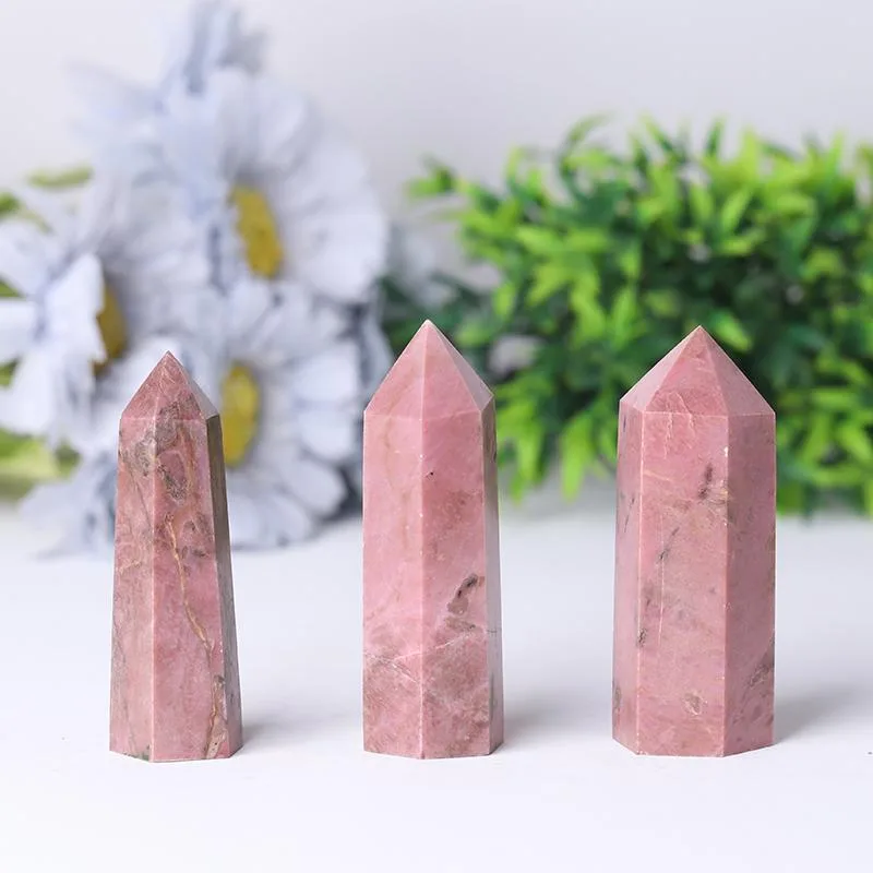 Rhodonite Towers Points Bulk Best Crystal Wholesalers