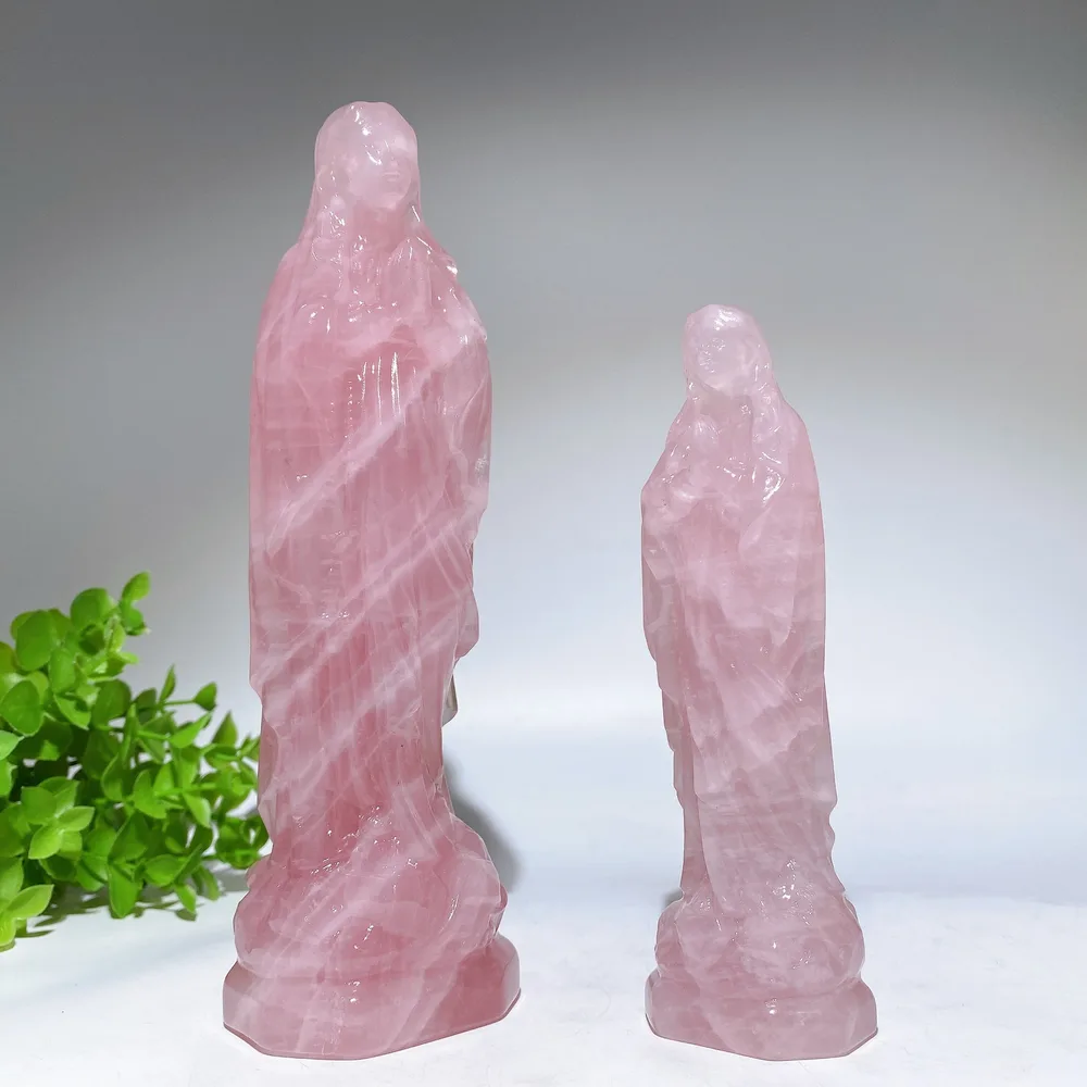 Rose Quartz Goddess Carving Crystal Healing Bulk Wholesale