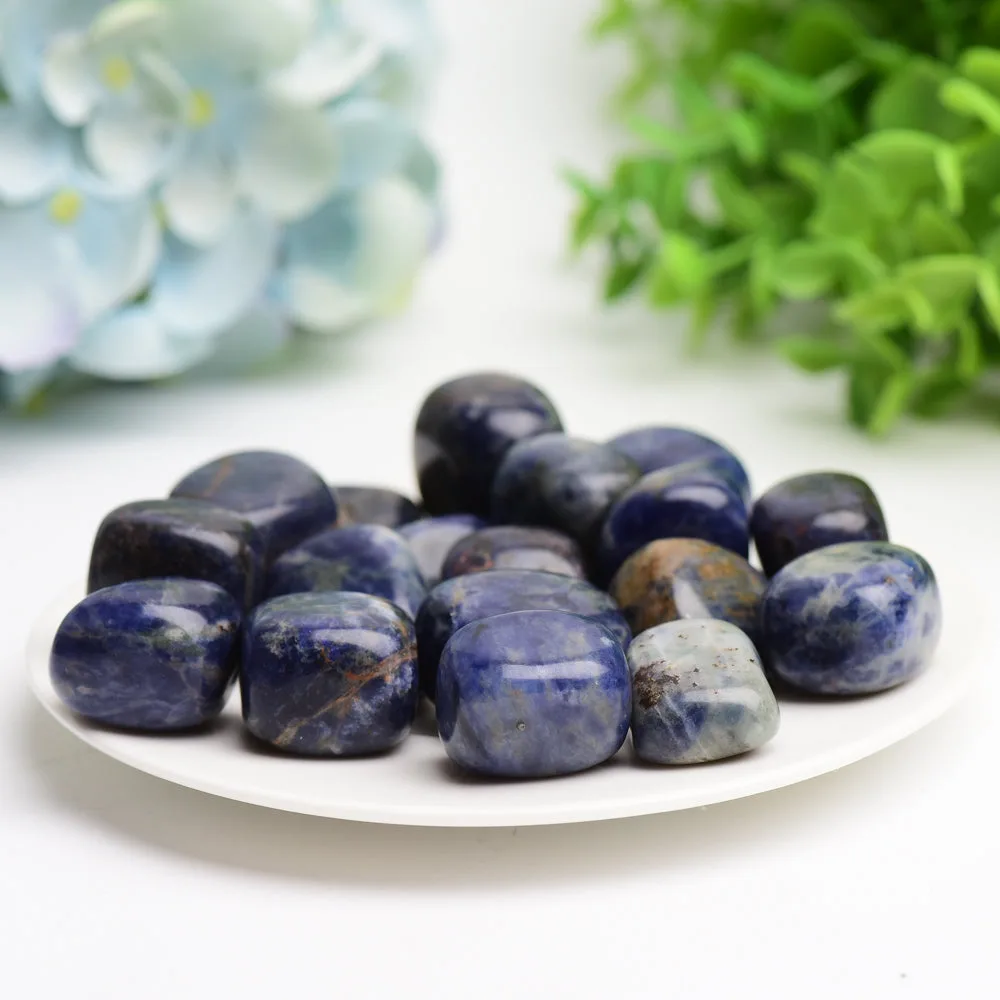 Sodalite Crystal Tumbles Bulk Wholeslae