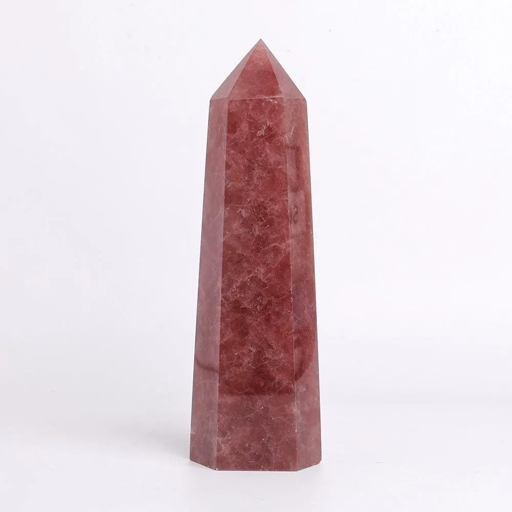 Strawberry Quartz Towers Points Bulk Best Crystal Wholesalers