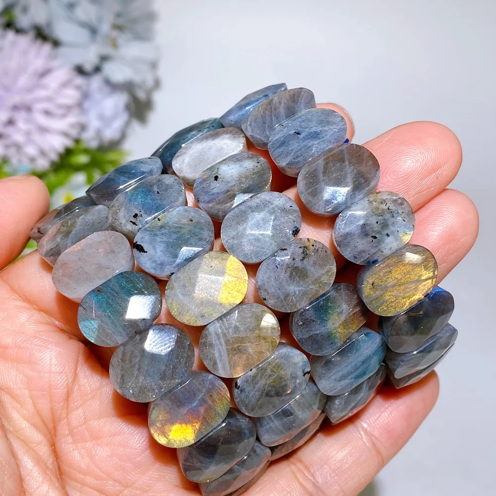 Sunset Labradorite Bangle Crystal healing Bulk Wholesale